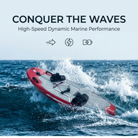 Planche de surf électrique hydrofoil BulkDiscount Bright Ruby, équipement Efoil, propulsion par jet d'eau télécommandée