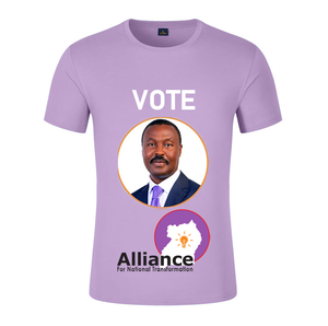 Camisetas Personalizadas para Campañas Electorales, Impresión Completa, Tejido Sólido 100% Poliéster Ecológico, para Candidatos Presidenciales - Product Image 2