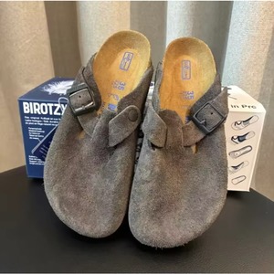 <span class=keywords><strong>Zuecos</strong></span> de Diseño con Caja, Sandalias Planas de Corcho, Cuero Genuino, Favoritos para Mujer y <span class=keywords><strong>Hombre</strong></span>, Zapatos <span class=keywords><strong>Birkenstock</strong></span> de Playa de Alta Calidad - Product Image 6