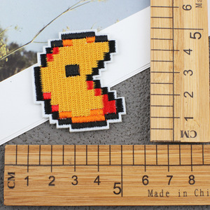 Custom Small National <strong>Flag</strong> Embroidered Eco-Friendly Denim <strong>Patches</strong> for Uniform Arm - Product Image 2