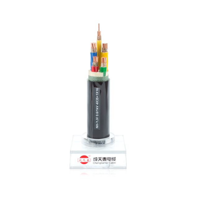 Irradiated XLPE Insulated Copper Low-Smoke Free-Halogen Flame Retardant Fire Resistant Polyolefin Sheathed Control Cables