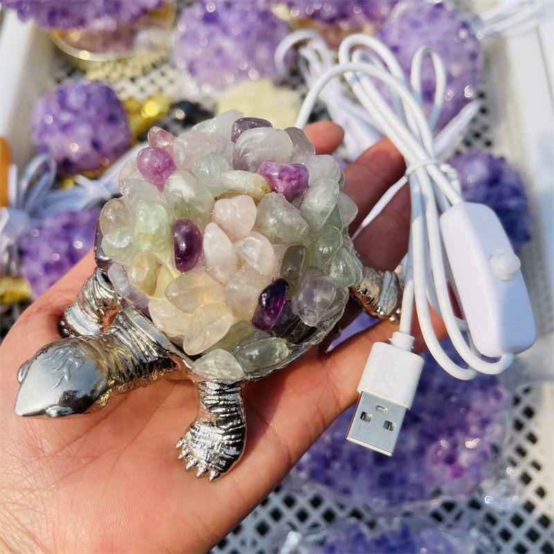 Wholesale Nature Quartz Crystal Night Light