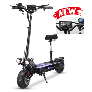 Trottinette Électrique Pliable <span class=keywords><strong>Dualtron</strong></span> Double Moteur 5600W Vitesse Rapide 80km/h avec Siège - Product Image 1