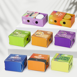 Sang Trọng 3G 5G 9G Tập Trung Bao Bì Lọ Thủy Tinh Bao Bì Trẻ Em Kháng Tập Trung Hộp Giấy Với Bọt Chèn - Product Image 3