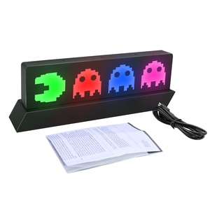 Regulable Gaming Led Light Atmósfera Lámpara de neón Control de voz Gaming <span class=keywords><strong>Icon</strong></span> Light - Product Image 3