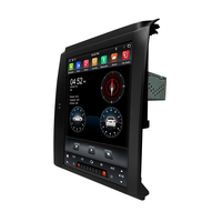 Autoradio Android 9.0 avec écran tactile IPS de 12,1 pouces, 4 Go + 32 Go, navigation GPS avec DSP et amplificateur RGB, OBD2, TPMS, compatible Ford F-150 2015-2016
