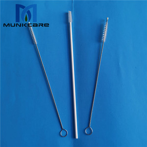 Munkcare Pipe Cleaning <b>Brush</b> 10x180mm Nylon Lab Test Tube <b>Brush</b> For <b>Bottle</b> Straws Cup Cleaning - Product Image 3