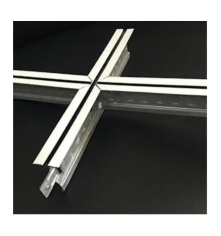 عالية الجودة سقف معلق t شبكة t قطاع وصلة رئيسية لوح فولاذي الزاوية