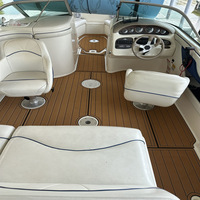 Plancher en teck EVA marin pour yacht Sea Ray Sundeck 210 de 1998, moderne, extérieur, installation par clic, article très vendu sur eBay et AliExpress