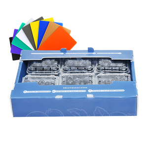 Cassette di Stoccaggio in Plastica Ondulata in Vendita, Contenitori in <span class=keywords><strong>Cartone</strong></span> Ondulato Personalizzabili in Dimensioni e Colore - Product Image 3