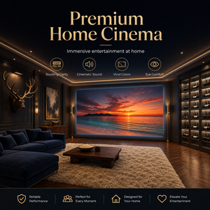 Nouveau projecteur laser triple 4K UHD 3200lm C5 ProMax C3 Ultra 2026, projecteur intelligent portable mini 4K pour <span class=keywords><strong>cinéma</strong></span> maison - Product Image 5
