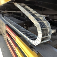 Porte-câbles en acier pour équipements d'automatisation CNC avec supports de câbles en acier durables pour la gestion des câbles en mouvement