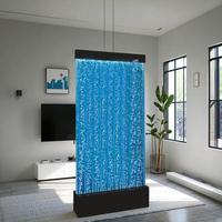 Paravents et cloisons mobiles modernes en acrylique découpé au laser, panneaux de séparation, murs à bulles, fontaines d'eau dansantes d'intérieur – Vente en gros