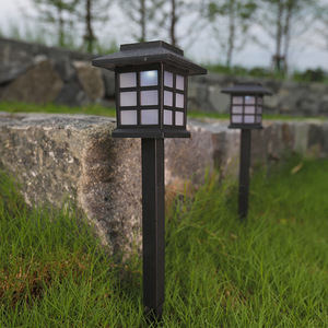 Lampes solaires de jardin Hejia 025 LED pour allée extérieure, cour, villa, maison - Product Image 1