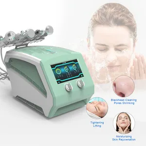 Professional Microdermabrasion Portable Facial Oxygen Jet Peel Beauty Hydra Machine 8 In 1 Hydro Dermabrasion Device