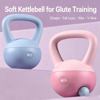 Kettlebell souple réglable en PVC pour Yoga, Pilates et Fitness, écologique, sans rebond, pour la maison et la salle de sport, vente en gros, OEM, usine