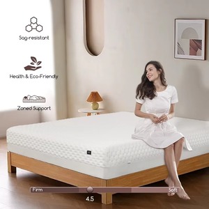 Colchón Híbrido Suave Personalizado para Cama Matrimonial/King Size, Plegable y Enrollable, Espuma Ortopédica con Soporte de Masaje, para Uso <span class=keywords><strong>en</strong></span> Dormitorio - Product Image 2