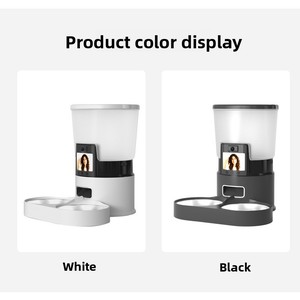 Comedero Inteligente para Mascotas con WiFi y Video de 5L, Cámara de Video HD LCD, Audio Bidireccional, Dispensador Automático de Comida para Perros y Gatos, Doble Recipiente, Aplicación Remota - Product Image 6