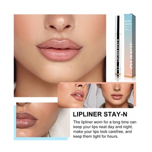 Delineador de Labios Color Marrón Claro, Realza las Líneas de los Labios, Aumenta el Color de los Labios, Resistente a las Manchas, Maquillaje de Labios de Larga Duración - Product Image 3