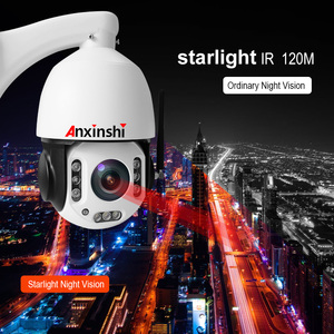 Anxinshi <span class=keywords><strong>5MP</strong></span> 30X Zoom Wifi Ptz Outdoor <span class=keywords><strong>Dome</strong></span> <span class=keywords><strong>IP</strong></span>-Kamera Sternenlicht Auto Motion Tracking Ptz Kamera Ptz Wifi Wireless <span class=keywords><strong>IP</strong></span>-Kamera - Product Image 4
