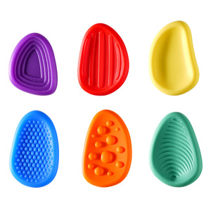Juguete Sensorial de Silicona, Divertido, para Aliviar la Ansiedad y el Estrés, Textura Personalizada, Color Personalizado, Aprietable, para Niños con Autismo - Product Image 5