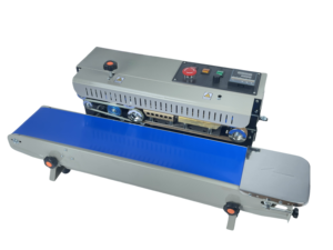 เครื่องซีลถุงแบบต่อเนื่องอเนกประสงค์ FR-900 สำหรับซีลถุงขนม ถุงอาหาร ถุงพลาสติกขนาดเล็ก - Product Image 2