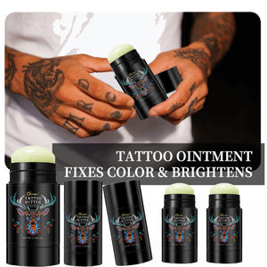 Crema de tatuaje al por mayor para antes, durante y después del proceso de tatuaje Anti decoloración y duradero Lubrica e hidrata la crema de tatuaje - Product Image 6
