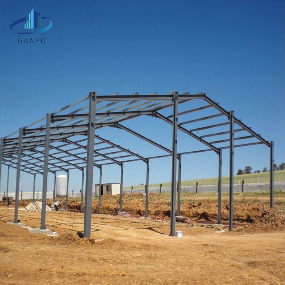 Multi-Purpose Modular Steel Structure Pig and Cow Shed for Tropical Farms | Foshan Ganyo Steel Structure