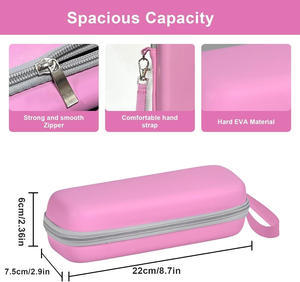 กล่องใส่แปรงสีฟันอิเล็กทรอนิกส์แบบแข็ง EVA สำหรับ <span class=keywords><strong>Philips</strong></span> และ <span class=keywords><strong>Oral</strong></span>-<span class=keywords><strong>B</strong></span> กล่องเก็บของกันน้ำแบบ EVA สำหรับเดินทาง - Product Image 3