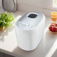 BM8101 Pembuat Roti Elektrik Otomatis Laris Manis Layar LED Kapasitas 2 lb Timer 15 Jam Penghangat 60 Menit Untuk Penggunaan Rumah Tangga