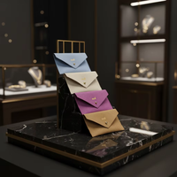 Pochette de luxe en microfibre suédée pour bijoux, anti-rayures, douce et élégante, idéale pour petits objets, breloques et pendentifs
