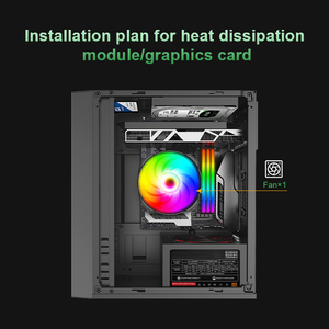 Boîtier <span class=keywords><strong>PC</strong></span> MicroATX ultra léger, 1,45 kg, châssis compact ITX <span class=keywords><strong>Mini</strong></span> Tower pour jeux avec alimentation sur le dessus - Product Image 4