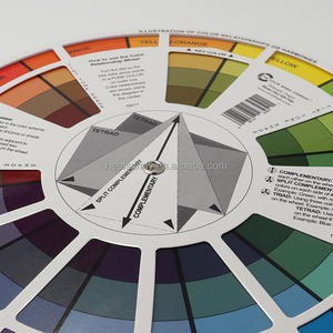 Ruota di colore carta di carta vernice Mix guida all'apprendimento fornitura di Manicre artista grafico ruota fornitura di tatuaggi professionale accessorio per tatuaggi - Product Image 5