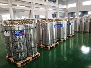 195L 2.0mpa lco2 dewar chai đông lạnh dewar Tank tự áp lực Nitơ lỏng nhiệt độ thấp container - Product Image 5