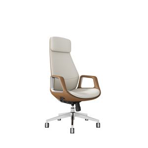Nuevo modelo moderno ergonómico ajustable de lujo de cuero PU silla de oficina ejecutivo jefe gerente silla ajustable reposacabezas - Product Image 1