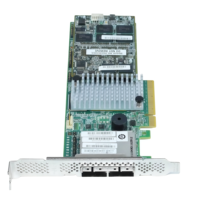 Carte contrôleur d'interface 8 ports externes 6 Gb/s PCIe 2.0 X8 puce ROC RS25NB008 à double cœur avec pièces d'ordinateur LSI2208
