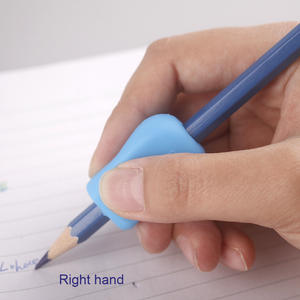 Silicone Posture Writing <strong>Pencil</strong> <strong>Grip</strong> for Kids Silicone <strong>Pencil</strong> Sleeve Cover Custom Holder Kids Practice Silicone Pen Aid Orange - Product Image 2