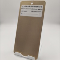 Revêtement en poudre conductrice de polyester pour application électrostatique par pulvérisation, pour pièces mécaniques industrielles en métal