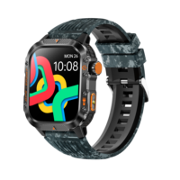 Montre connectée GPS avec écran AMOLED pour la plongée, étanche, avec fonction de réponse aux appels, 540 mAh, écran IPS de 2,01 pouces