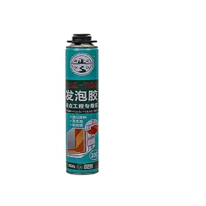 Tipo de pajita de espuma de poliuretano en espray de expansión estructural barata 750ml