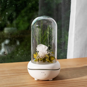 Wywd เครื่องกระจายกลิ่นหอมอัลตราโซนิค <span class=keywords><strong>LED</strong></span> แบบชาร์จไฟได้พกพาได้โคมไฟกลิ่นหอมหลากสีพร้อมแบตเตอรี่ขนาด800mAh สำหรับการใช้งานในรถยนต์ - Product Image 2