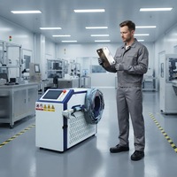 Machine de nettoyage laser à fibre portative industrielle de haute précision 2000W, 1500W, 3000W pour l'élimination de la rouille