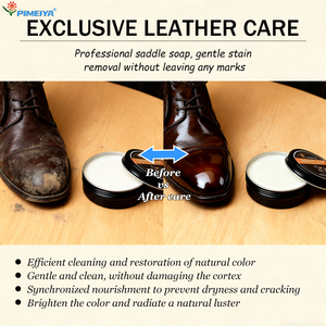 Jabón para Cuero de 100 ml con Personalización OEM, Crema Profesional para Limpieza y Cuidado de Calzado, Elimina Manchas para Calzado Ecuestre - Product Image 5