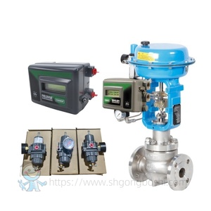ตัวควบคุมการไหลอุตสาหกรรม DVC2000 ดิจิตอล และตัวกรองลดแรงดัน 67CFR ตัวควบคุมการไหลแบบดิจิตอล DVC2000 พร้อมระบบลมอัด - Product Image 3