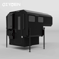 Camper de camión ligero de 1-2 toneladas con camioneta de baño y cama Tiny Slide-In RV de distribuidores, remolques de viaje a la venta