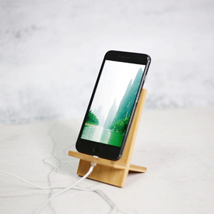Bamboo Phone Holder Lazy <b>Stand</b> Desk Portable Nan Bamboo Mobile Phone <b>Stand</b> - Product Image 2
