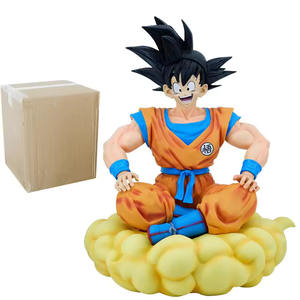 Figura de acción de dragón DBZ de 38CM, Super Saiyan, Son Goku, Nimbus, nube, poste, Nube sentada, posición sentada, modelo de juguete coleccionable - Product Image 1