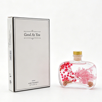 Diffuseur de parfum d'ambiance à bâtonnets en fibre de roseau, fleurs séchées, longue durée, idéal pour la décoration intérieure et les cadeaux de mariage - Meilleure vente en gros