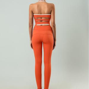 Whole Sales One Pieces Stretch Padded Jumpsuits Sexy Yoga <strong>Jumper</strong> <strong>Leggings</strong> Sexy Back Halter Play Suits Gym Fitness <strong>Wear</strong> - Product Image 2