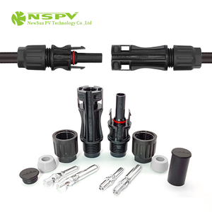 ขั้วต่อโซลาร์เซลล์ทองแดงแท้ KONTRON สำหรับ NSPV IP67 กันน้ำ 30A แบบตัวผู้และตัวเมีย DC1500V รับประกัน 5 ปี - Product Image 2